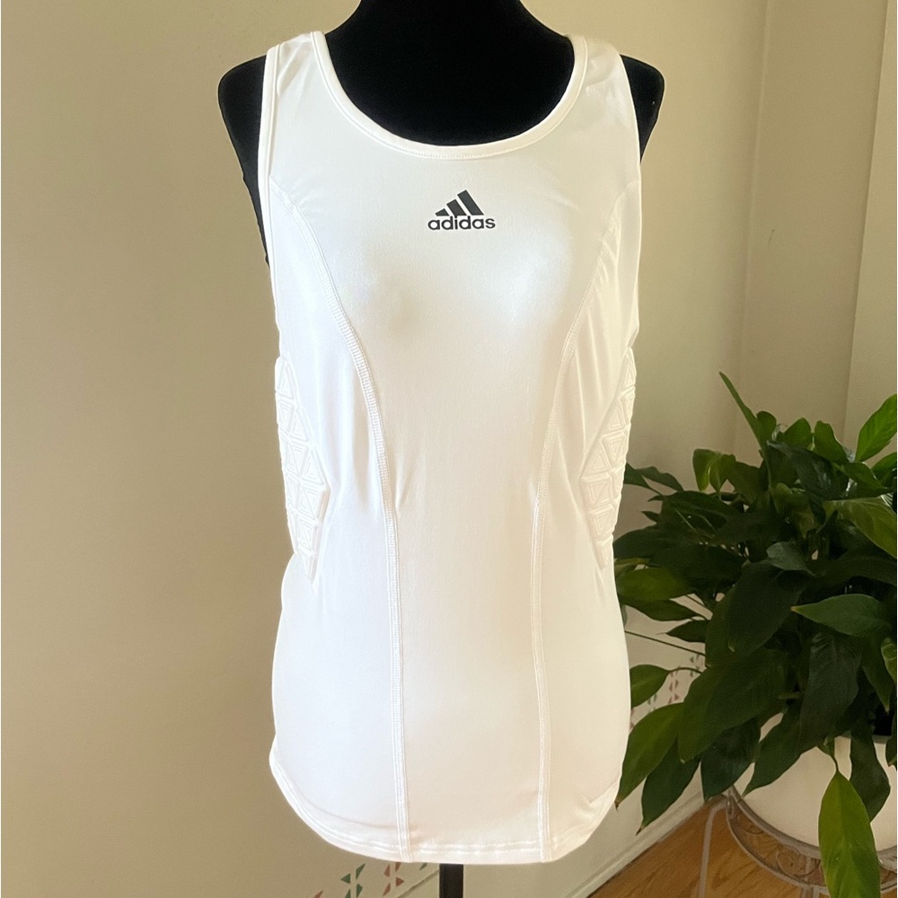 Adidas Aeroready Men’s Paddedd Compression Tank - Size Large
